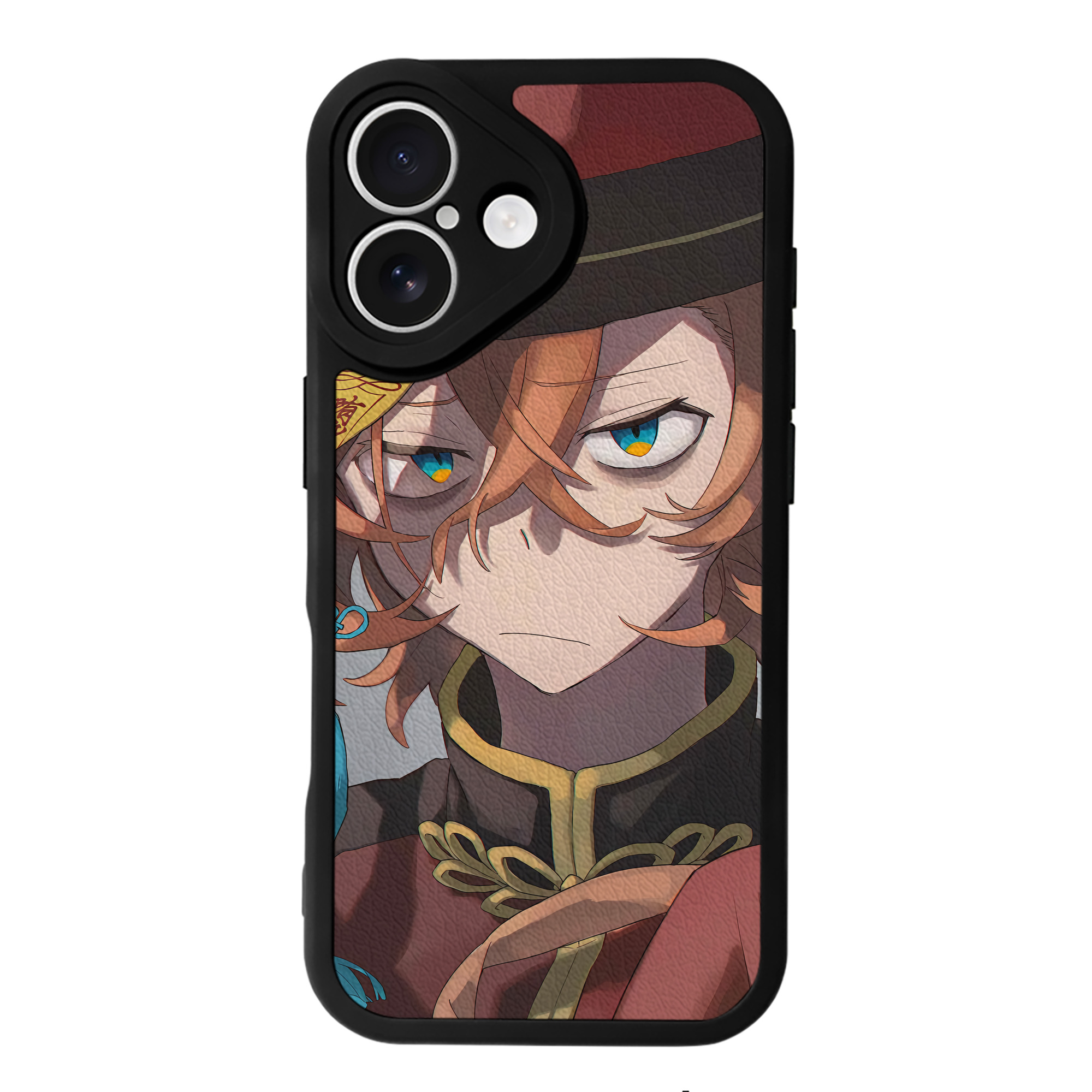 （画像用） 文豪ストレイドッグス Bungo Stray Dogs 【iPhone 16シリーズ対応】シリコンスマホケース（レザー調） 材質：シリコン